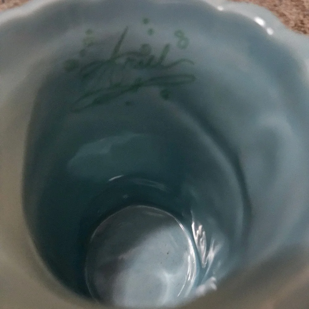 Disney Little Mermaid Ariel Tail Handle Ceramic Coffee Mug‎ Collectible